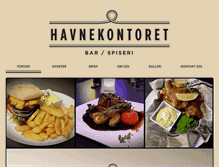 Tablet Screenshot of havnekontoret.no